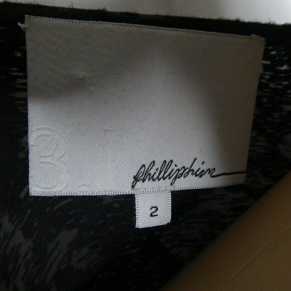 3.1 Phillip Lim Semi Sheer Open Peekaboo Back Top - Picture 5 of 7